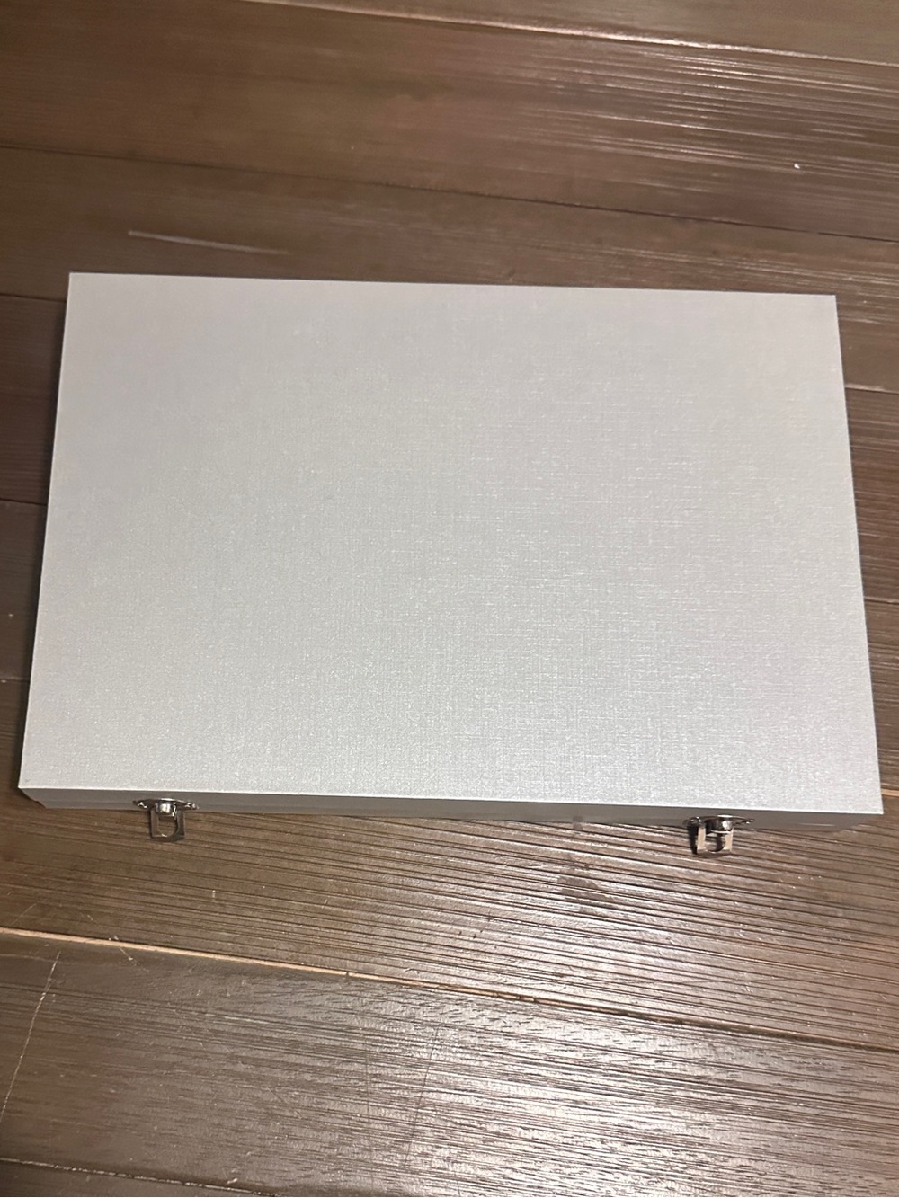 Velvet Jewelry Storage Organizer Box with Clear Glass Lid - Picture 6 of 8